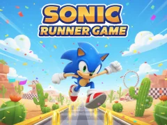Žaidimas Sonic Runner žaidimas internete