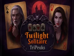 Žaidimas „Twilight Solitaire Tripeaks“ internete