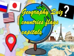 Žaidimas Geografijos viktorinos šalys žymi sostines internete