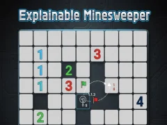 Žaidimas Paaiškinamas Minesweeper internete