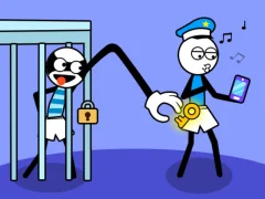 Žaidimas „Stickman Troll Thief“ galvosūkis internete