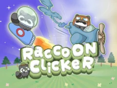 Žaidimas Raccoon Clicker internete