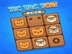 Žaidimas Tic Tac Toe Cat internete