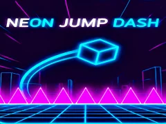 Žaidimas „Neon Jump Dash“. internete