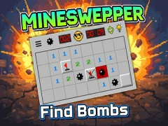 Žaidimas Minesweeper – surask bombas internete