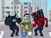 Žaidimas „Skibidi“ tualeto evoliucijos mod internete
