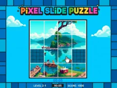 Žaidimas „Pixel Slide“ galvosūkis internete