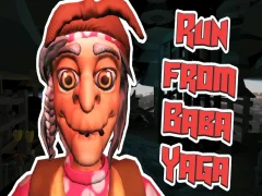 Žaidimas Bėk nuo Baba Yaga internete Žaidimas Bėk nuo Baba Yaga internete