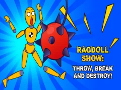 Žaidimas „Ragdoll Show“: mesti, sulaužyti ir sunaikinti! internete