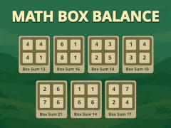 Žaidimas Matematikos dėžutės balansas internete Žaidimas Matematikos dėžutės balansas internete