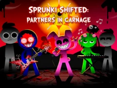 Žaidimas Sprunki Shifted: Partners in Carnage internete