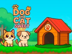 Žaidimas Šuo ir katė Sweet internete Žaidimas Šuo ir katė Sweet internete