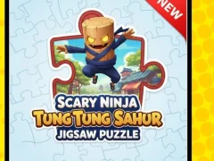 Žaidimas Baisus ninja Tung Tung Sahur jigsaw dėlionė internete Žaidimas Baisus ninja Tung Tung Sahur jigsaw dėlionė internete