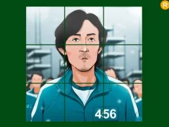 Žaidimas Squid Game Player 456 Slenkantis internete