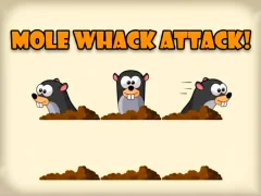 Žaidimas Mole Whack Attack internete