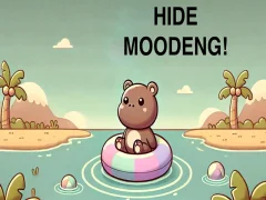 Žaidimas Slėpti „Moodeng Hippo“! internete