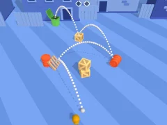 Žaidimas Perduoti kamuolį 3D internete