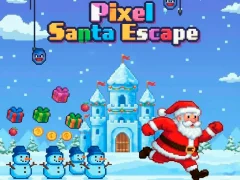 Žaidimas Pixel Santa Escape internete