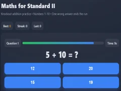 Žaidimas II standarto matematika internete Žaidimas II standarto matematika internete