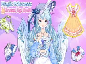 Žaidimas Stebuklinga princesė „Dress Up“ lėlė internete