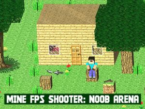 Žaidimas Mano FPS šaulys: „Noob“ arena internete