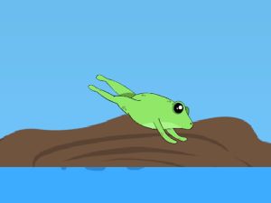 Žaidimas Froggy Hop internete