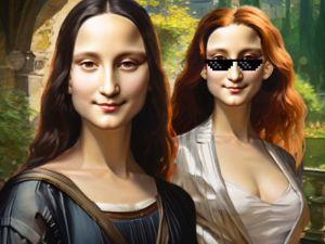Žaidimas Mona Lisa mados eksperimentai internete