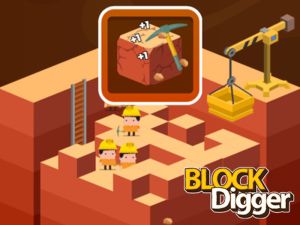 Žaidimas „Block Digger“ internete