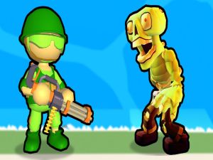 Žaidimas Stickmano zombio sunaikinimas internete