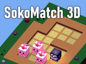 Žaidimas „Sokomatch 3D“ internete