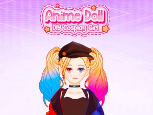 Žaidimas Anime lėlė pasidaryk pats cosplay mergina internete