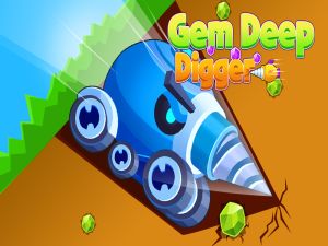 Žaidimas „Gem Deep Digger“ internete