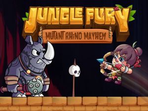 Žaidimas „Jungle Fury Mutant Rhino“ chaosas internete