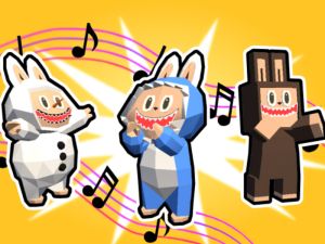 Žaidimas Muzikinis Labubu: padaryk melodiją internete