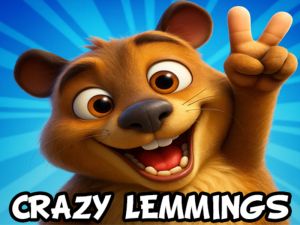 Žaidimas „Crazy Lemmings 2“ internete