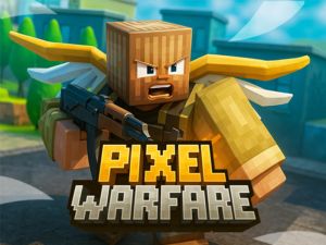 Žaidimas „Minecraft Pixel Warfare“ internete