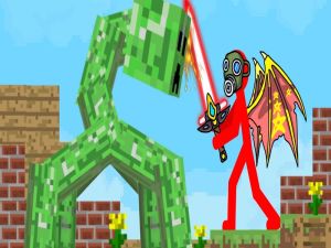 Žaidimas „Stickman Mega Boss Battles“! internete