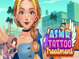 Žaidimas ASMR tatuiruočių gydymas internete