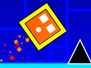 Žaidimas Geometrijos brūkšnys neužblokuotas internete
