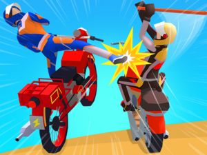 Žaidimas „Moto Attack Bike Racing“ internete