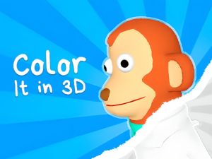 Žaidimas Nuspalvinti 3D internete