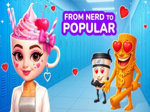 Žaidimas Nuo nerd iki populiarios balerinos cappuccina internete