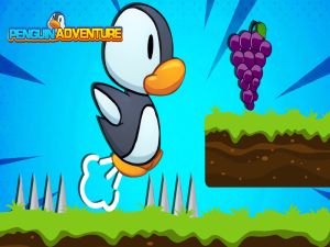 Žaidimas „Penguin Adventure“ internete