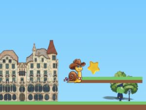 Žaidimas „Snaily Braver Europe Adventure“ internete