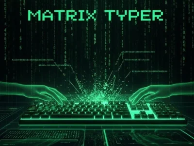 Žaidimas Žaidimas Matrix Typer internete
