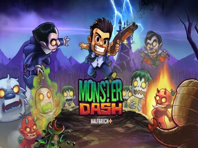 Žaidimas Monstro brūkšnys internete