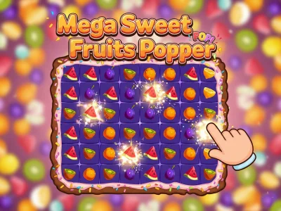 Žaidimas Mega Sweet Fruits Popper internete