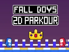 Žaidimas Kritę Berniukai 2D Parkūras internete