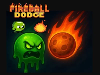 Žaidimas „Fireball Dodge“ internete