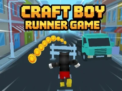 Žaidimas Žaidimas Craft Boy Runner internete
